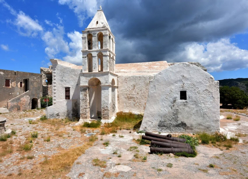 Castle of Chora Kithira, Greece